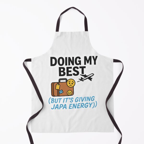 Item preview, Japa Energy – Nigerian Humor Sticker for Burnt-Out Hustlers designed and sold by astersgraphics.