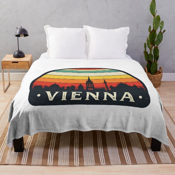 Item preview, Vienna Austria Travel Retro Emblem - Vintage Style Souvenir Design designed and sold by Timegraf.