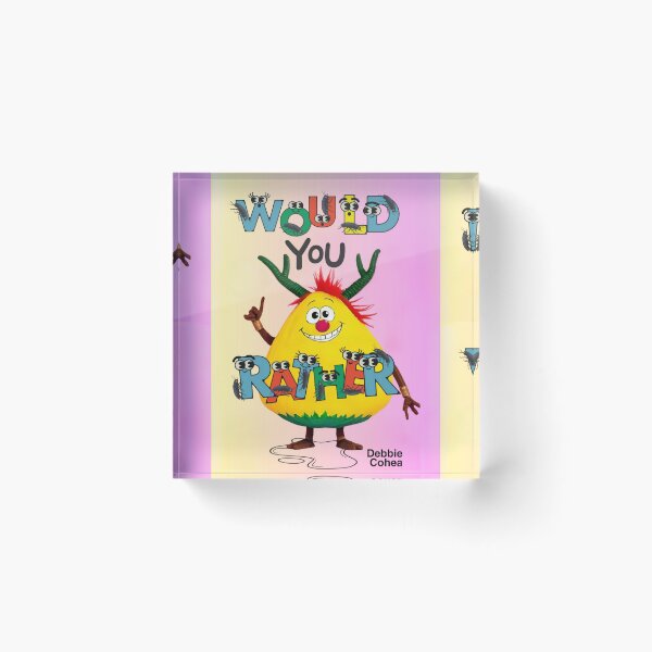 Item preview, Would You Rather Book Cover With Roaches Graphic Art designed and sold by dcohea.