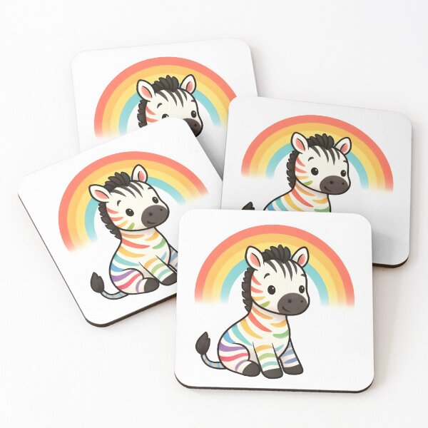 Item preview, Cute Rainbow Zebra Kawaii designed and sold by Petter01.
