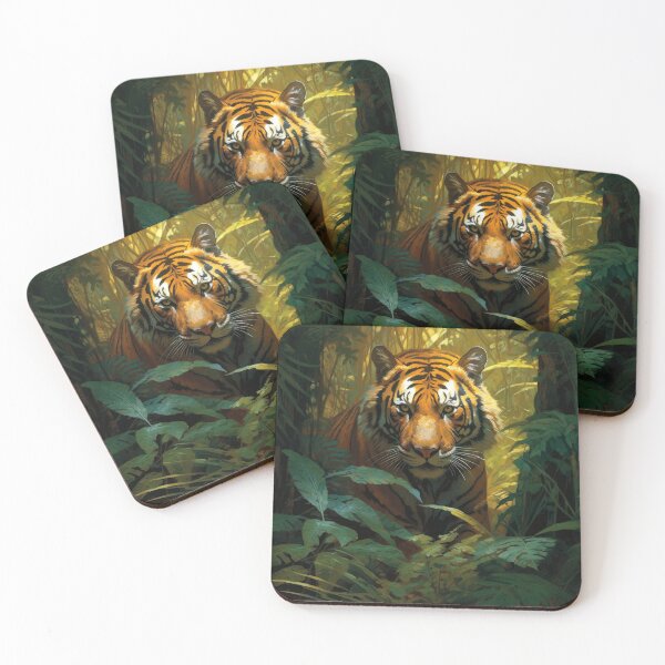 Item preview, Tiger In Sunshine And Shadows Of Tropical Jungle  designed and sold by DEC02.