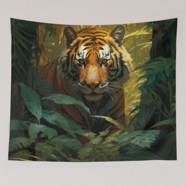 Item preview, Tiger In Sunshine And Shadows Of Tropical Jungle  designed and sold by DEC02.