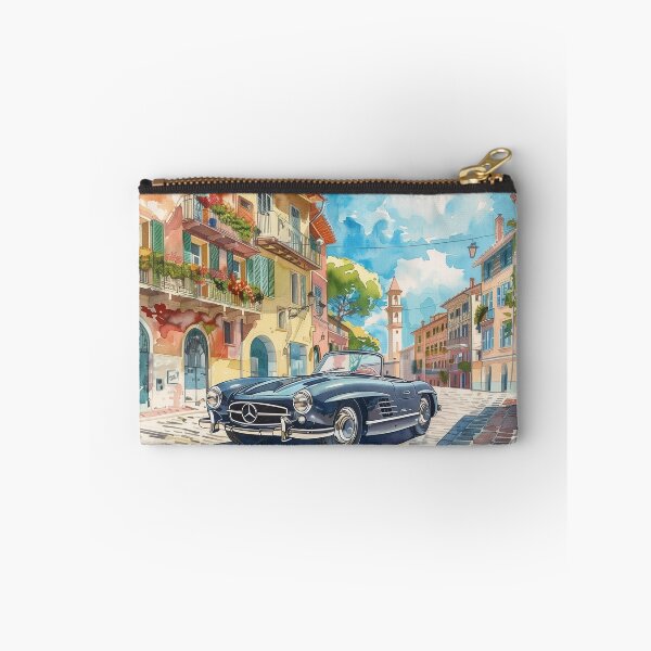 Item preview, Sunlit Italian Streets — Vintage Roadster Poster designed and sold by ArgentoArt.