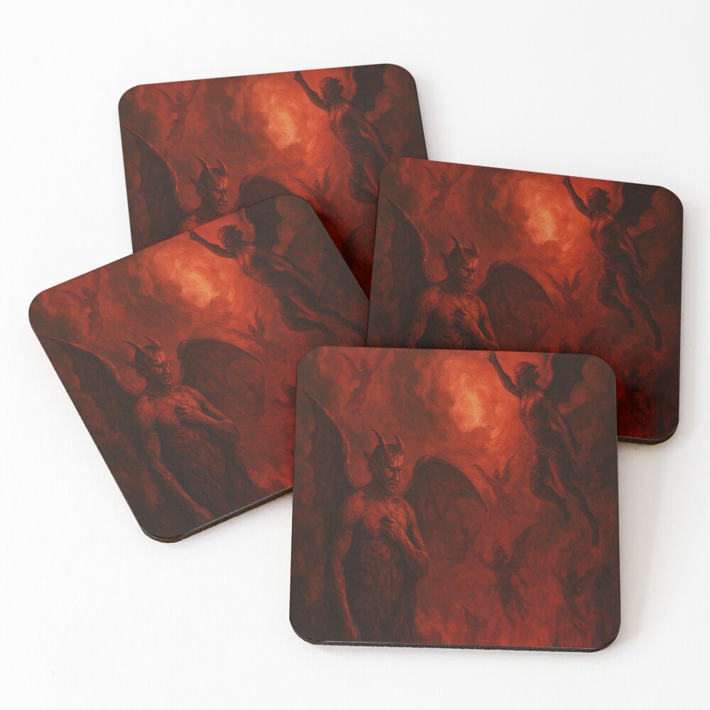 Item preview, Coasters (Set of 4) designed and sold by ScarredGoddess.