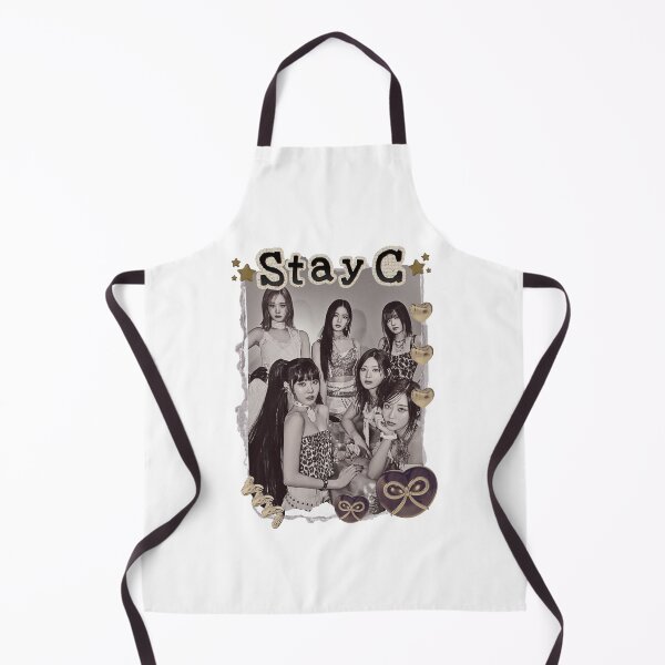 Item preview, STAYC Kpop Girl group Scrapbook Collage Cozy Y2K Vintage Design designed and sold by HELL0WBELLO.