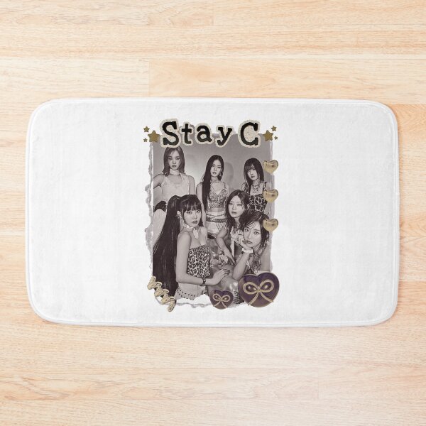 Item preview, STAYC Kpop Girl group Scrapbook Collage Cozy Y2K Vintage Design designed and sold by HELL0WBELLO.