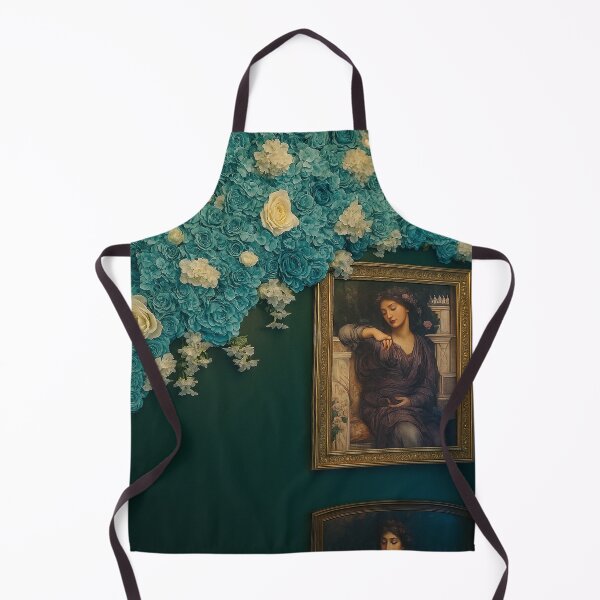 Item preview, Elegant Floral Wall with Classic Portrait designed and sold by Lolili69.
