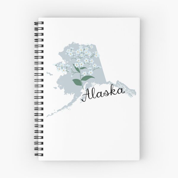 Item preview, Nomeolvides - Ilustración de la flor del estado de Alaska designed and sold by KelleneHunter.