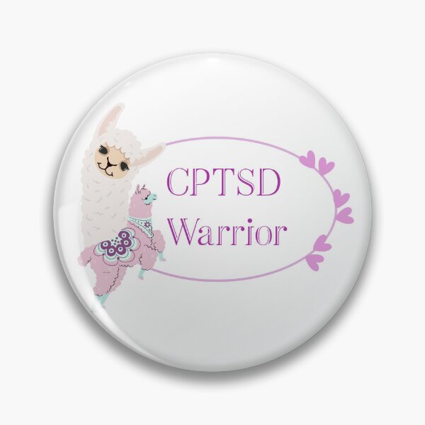 Item preview, CPTSD Warrior | Alpaca | Complex Trauma | PTSD designed and sold by The Courtesan Boutique.