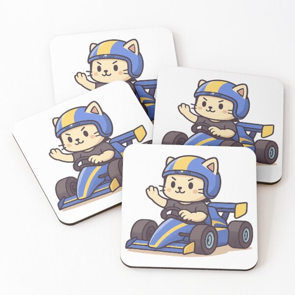 Item preview, F1 CAT FORMULA RACING! ❤️❤️❤️ designed and sold by WeLoveCatss.
