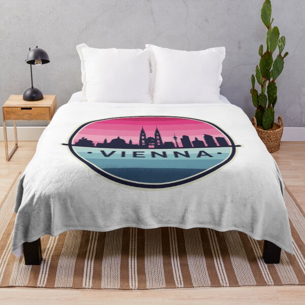 Item preview, Vienna Austria Travel Retro Emblem - Vintage Style Souvenir Design designed and sold by Timegraf.