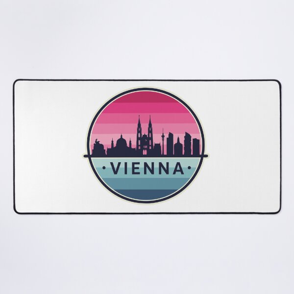 Item preview, Vienna Austria Travel Retro Emblem - Vintage Style Souvenir Design designed and sold by Timegraf.