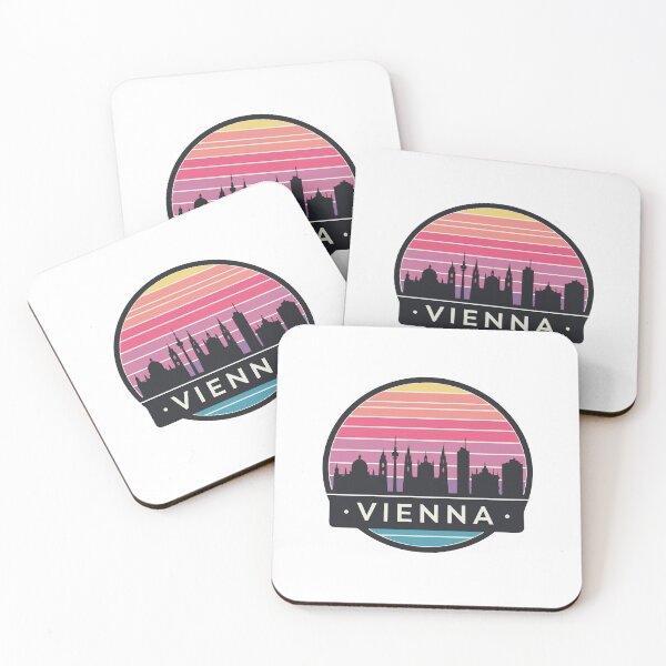 Item preview, Vienna Austria Travel Retro Emblem - Vintage Style Souvenir Design designed and sold by Timegraf.
