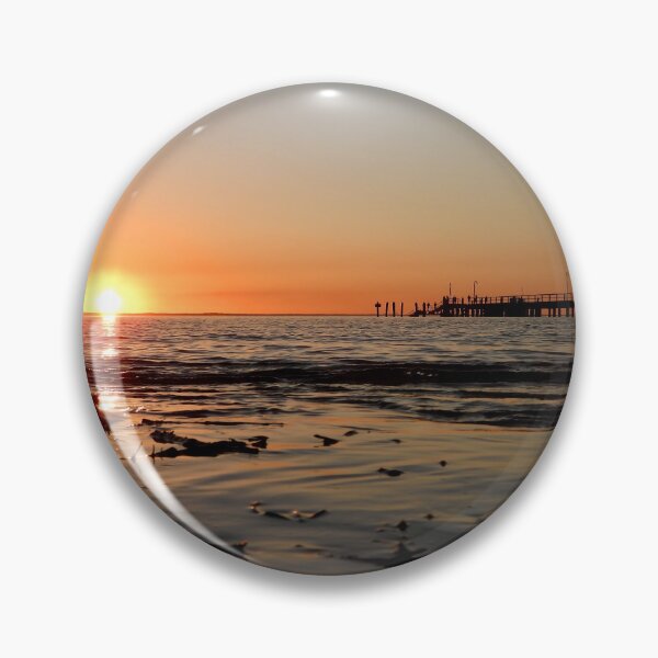 Item preview, Kingfisher Bay resort smoky sunset water level designed and sold by Mark Grimsley.