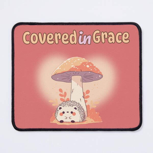 Item preview, Covered in Grace – Inspirational Christian Design | Cute Faith & Woodland Art designed and sold by OoBeeRoo.