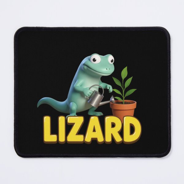 Item preview, Elio Lizard Watering Plant Meme designed and sold by lojadpop.