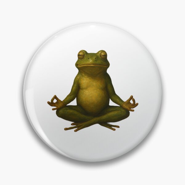 Item preview, Yoga frog  designed and sold by PixcelStudioB.
