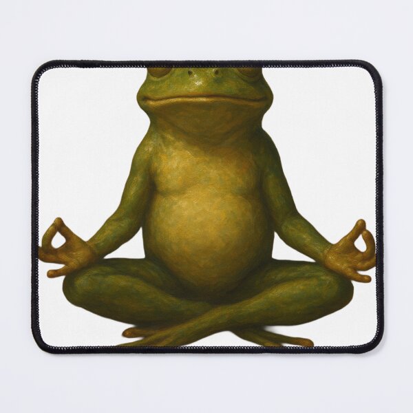 Item preview, Yoga frog  designed and sold by PixcelStudioB.