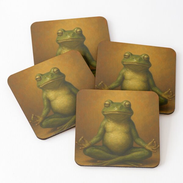 Item preview, Yoga Frog  designed and sold by PixcelStudioB.