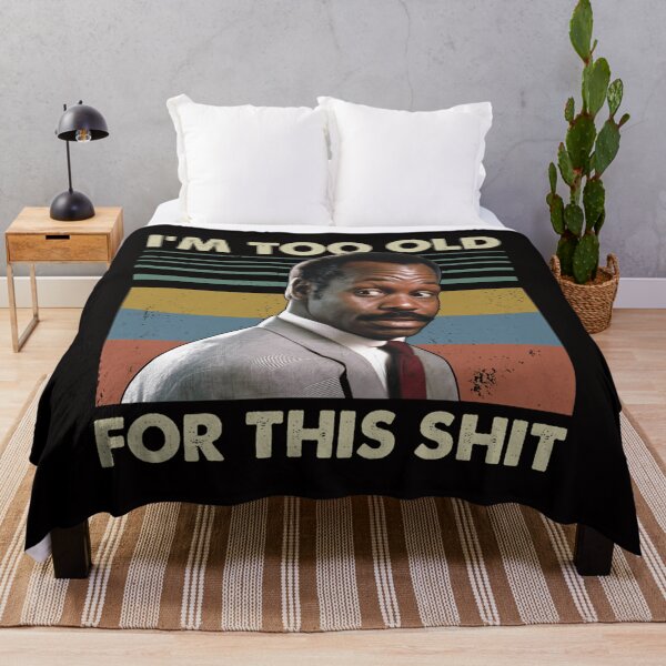 Item preview,  I'M Too Old For This Shit Vintage Danny Glover Lethal Weapon designed and sold by asgraphix.
