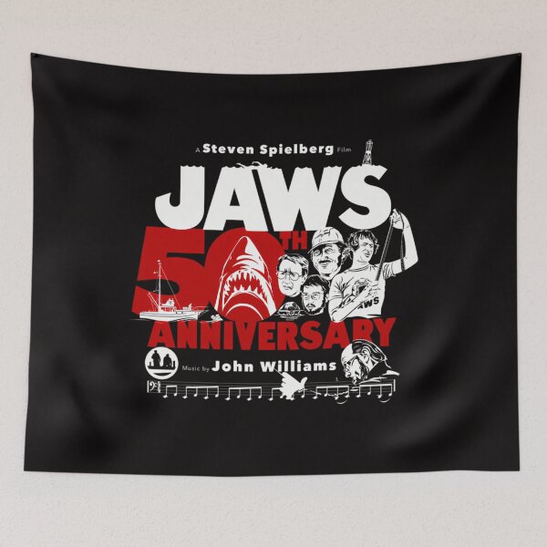 Item preview,  Happy Jaws 50Th Anniversary To That Great White Shark Movie designed and sold by asgraphix.