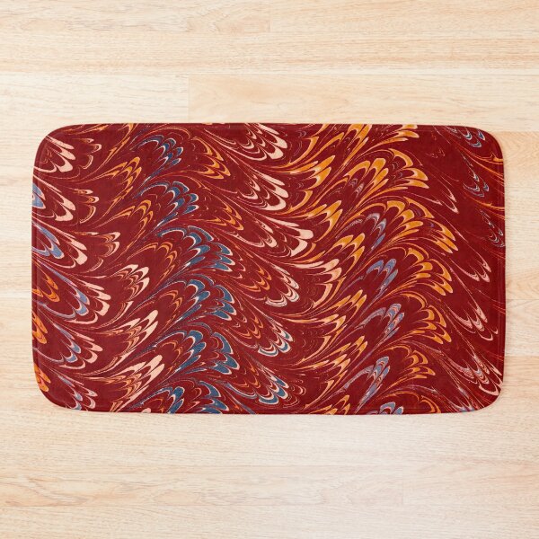 Item preview, Vintage Marbled Decorative Paper: Traditional Bookbinding Endpaper Design designed and sold by PinUpPizzazz.