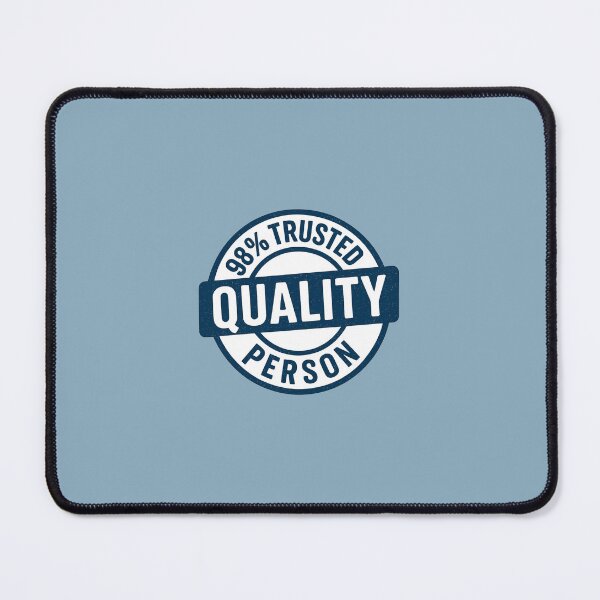 Item preview, 98% Trusted Quality Person Stamp designed and sold by AnotherFemaleHuman.