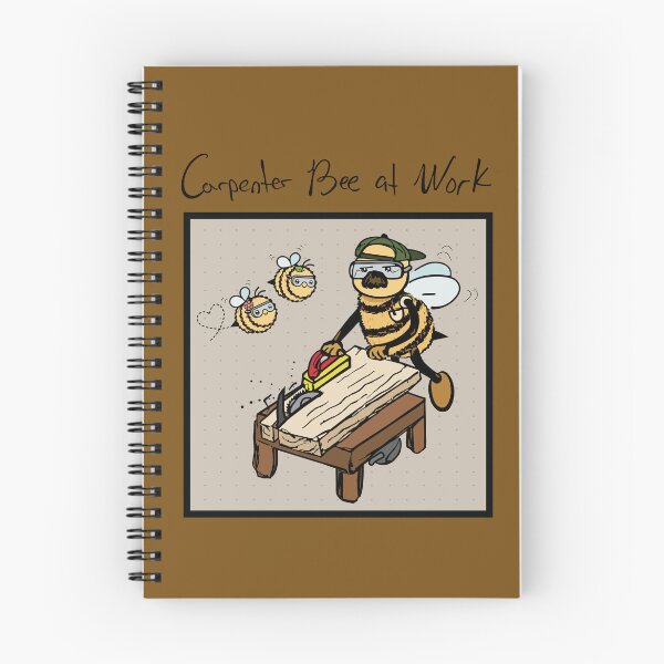 Item preview, Carpenter Bee At Work (pocket) designed and sold by BurgerDesigns.