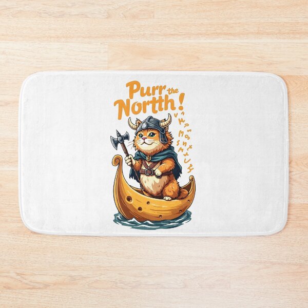 Item preview, viking Cat Purr the North designed and sold by Dazzle-Sizzle.