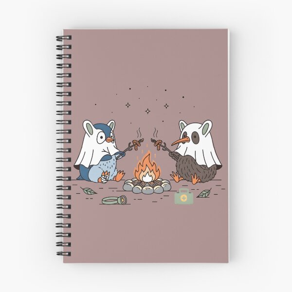 Artikelvorschau, Kiwi & Pinguin Geister Campfire Wildlife Care Crew entworfen und verkauft von MvuuStudio.