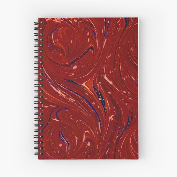 Item preview, Vintage Marbled Decorative Paper: Traditional Bookbinding Endpaper Design designed and sold by PinUpPizzazz.