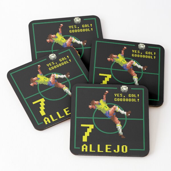Item preview, Pixel Art Soccer Allejo Goal Brazil and hundreds of other personalized products designed and sold by edsonmaciel1990.