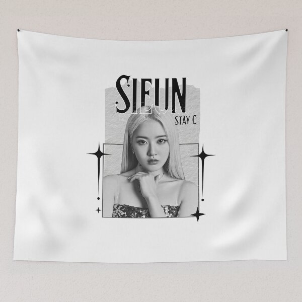 Item preview, STAYC Sieun Kpop Girl group Scrapbook Collage Cozy Y2K Vintage Design designed and sold by HELL0WBELLO.