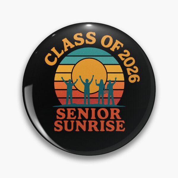 Item preview, Class of 2026 Senior Sunrise – Retro Vintage Graduation Design designed and sold by FrameFlow.