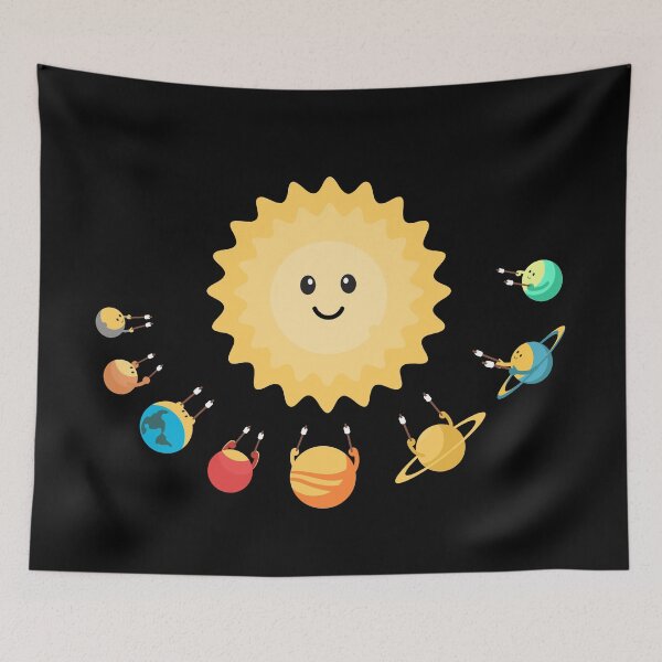 Item preview, Planets toasting marshmallows designed and sold by messy-nessie.