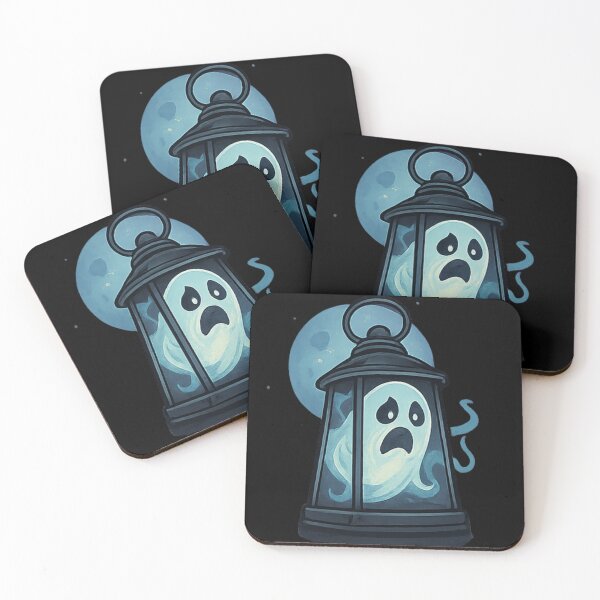 Item preview, Scary Ghost in Lantern designed and sold by NoRestDesigns.