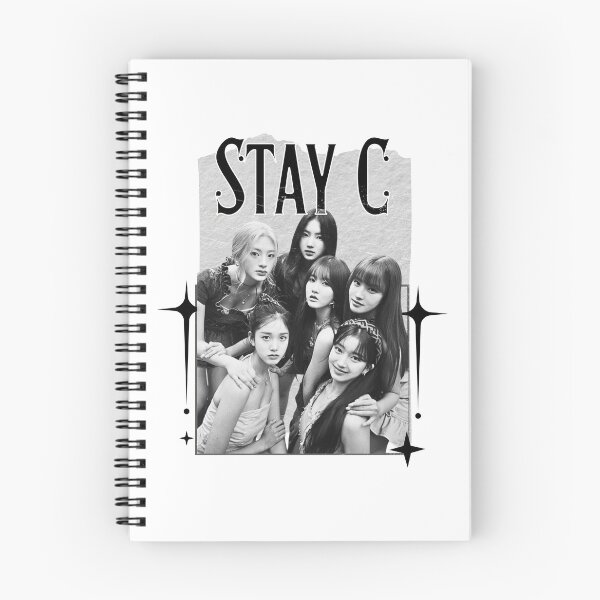 Item preview, STAYC Kpop Girl group Scrapbook Collage Cozy Y2K Vintage Design designed and sold by HELL0WBELLO.