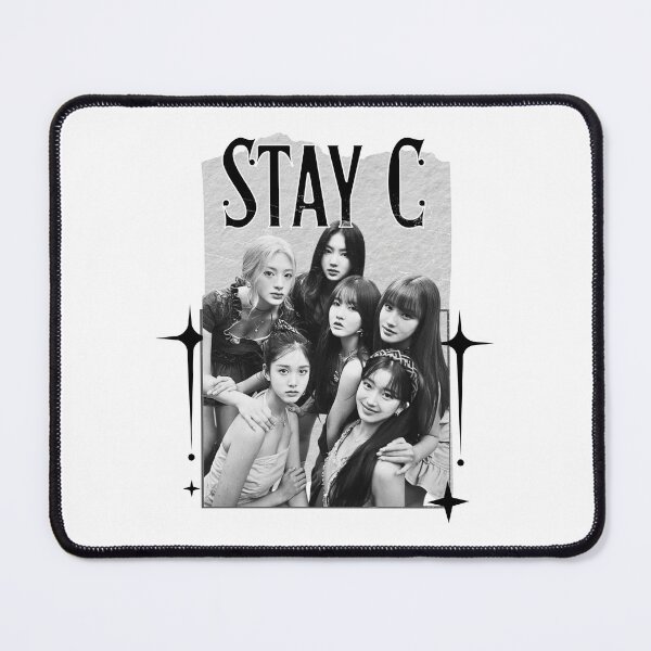 Item preview, STAYC Kpop Girl group Scrapbook Collage Cozy Y2K Vintage Design designed and sold by HELL0WBELLO.