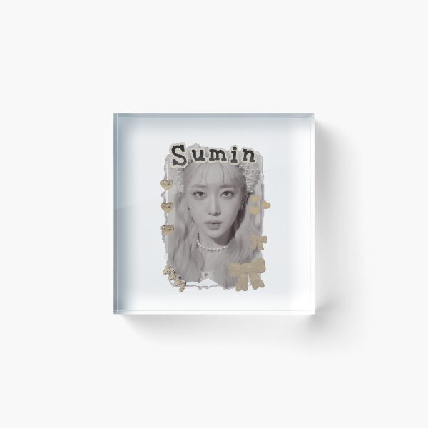 Item preview, STAYC Sumin Kpop Girl group Scrapbook Collage Cozy Y2K Vintage Design designed and sold by HELL0WBELLO.