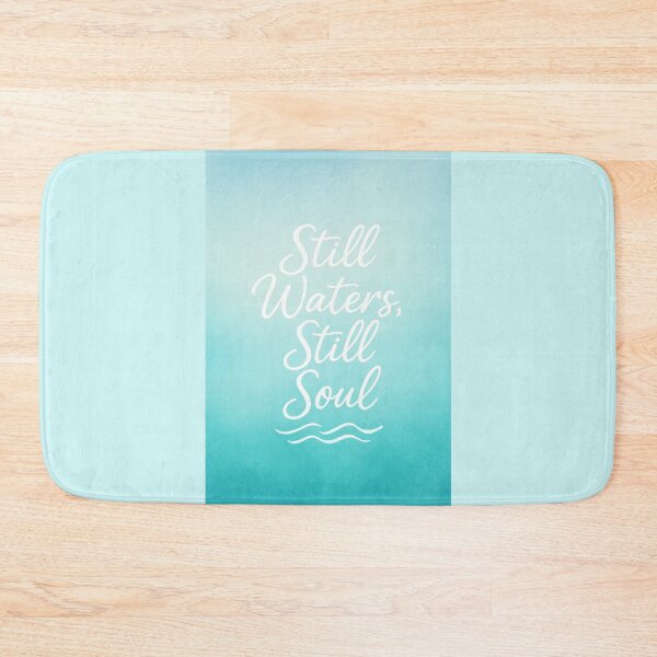 Item preview, Still Waters, Still Soul – Psalm 23 Christian Mental Health Sticker designed and sold by astersgraphics.