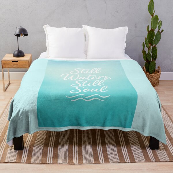 Item preview, Still Waters, Still Soul – Psalm 23 Christian Mental Health Sticker designed and sold by astersgraphics.