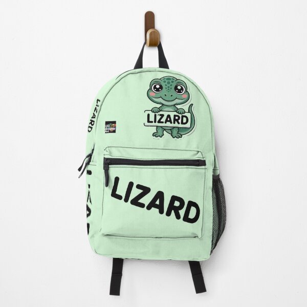 Item preview, Cute Cartoon Lizard Sticker – Chibi Style Reptile Design designed and sold by LEOdesignerArt.
