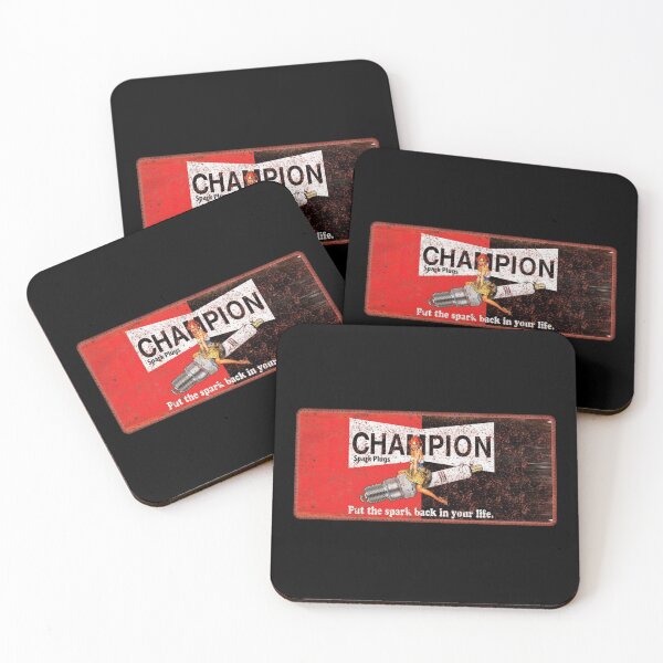 Item preview, Pin Vintage Champion Spark Plugs Garage Sign and hundreds of other personalized products designed and sold by edsonmaciel1990.