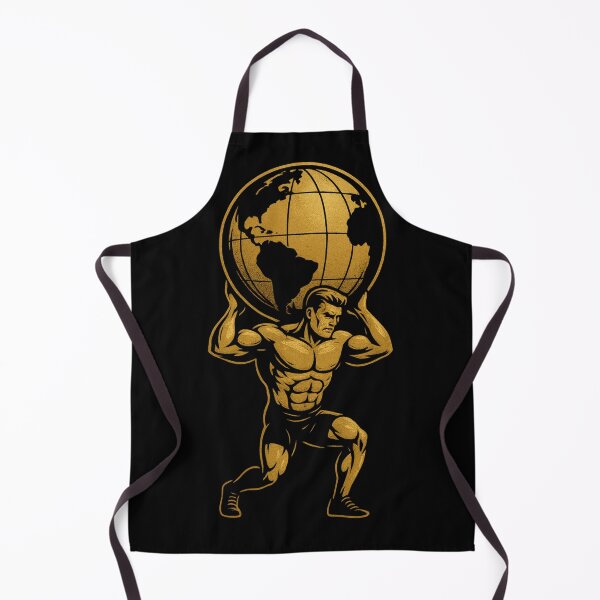 Item preview, Atlas Bodybuilder with Globe designed and sold by NoRestDesigns.