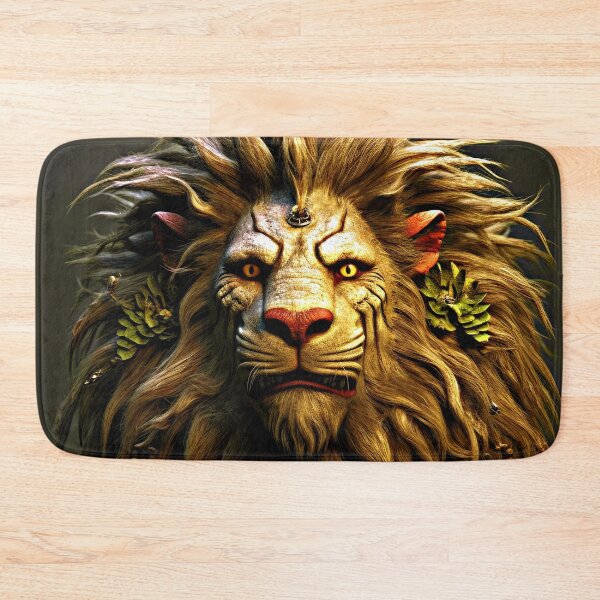 Item preview, Fantasy Lion Face With Flowing, Long Mane  designed and sold by DEC02.