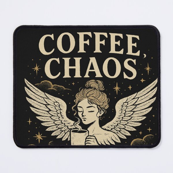 Item preview, Coffee, Chaos & Wings designed and sold by ScarredGoddess.