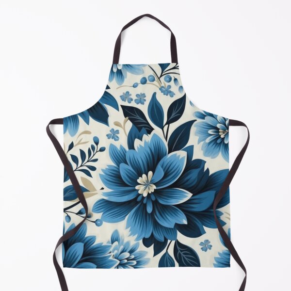 Item preview, blue flowers designed and sold by pksart1.