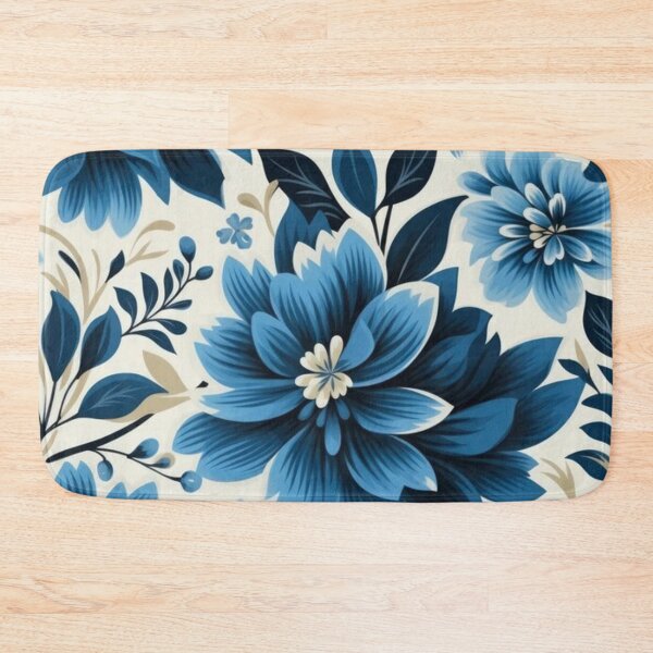 Item preview, blue flowers designed and sold by pksart1.