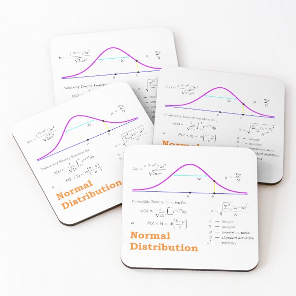 Item preview, Normal Distribution designed and sold by brainyideasai.