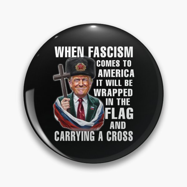 Item preview, When Fascism Comes To America Anti Trump Sticker designed and sold by EthosWear.